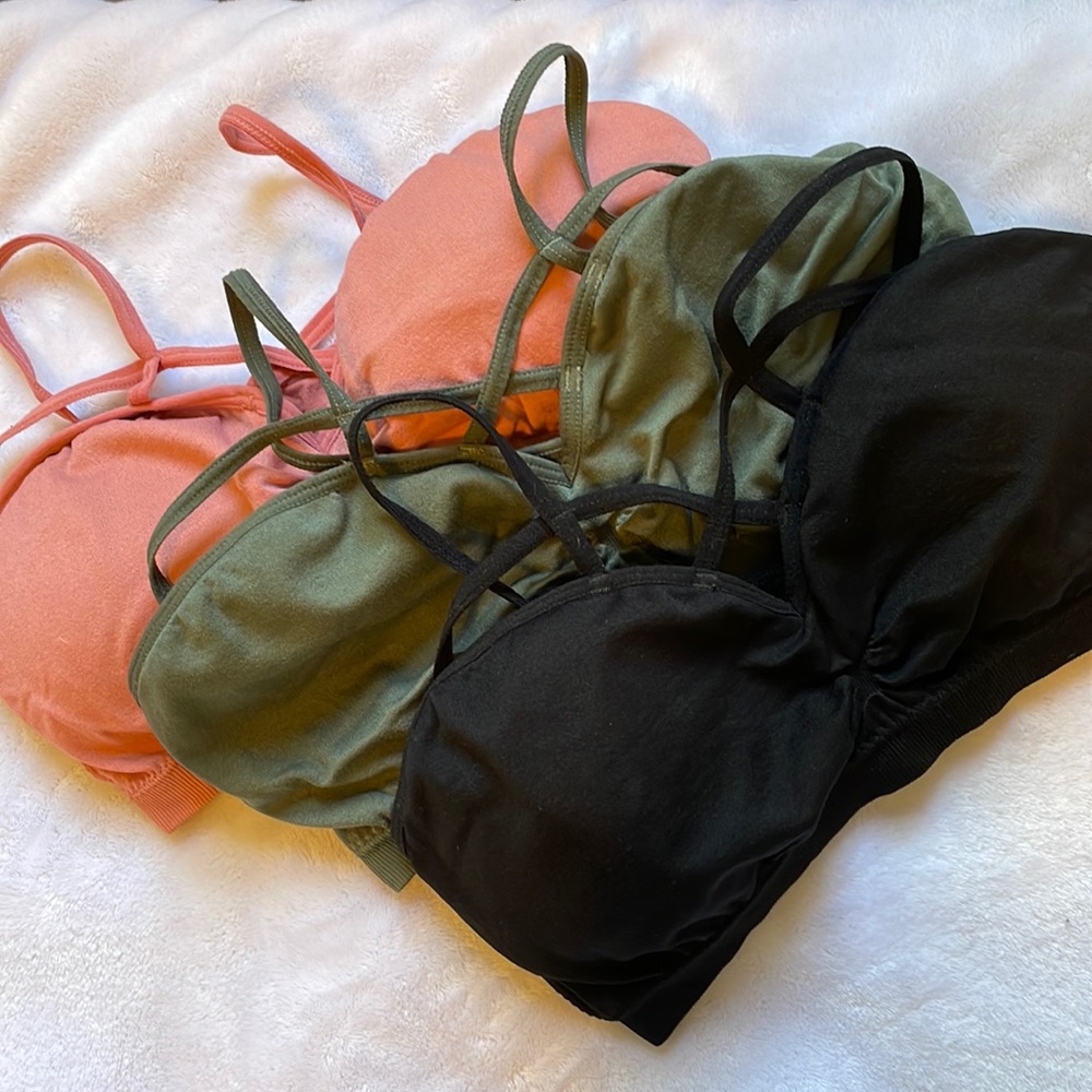 Bundle of Strappy Bralettes